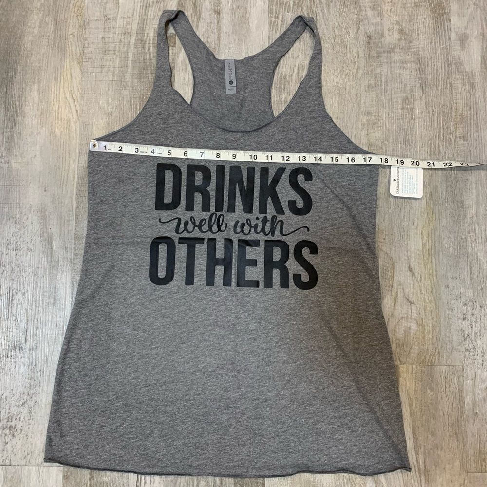 NWT Next level apparel “drinks well with others” Razorback - Picture 5 of 10